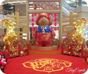 Paddington is all dressed up for the party