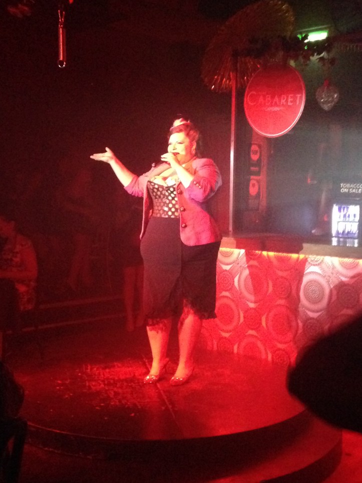 A cabaret in Camden Town - a perfect night out in London. Check out what we did on Saturday night in London!
