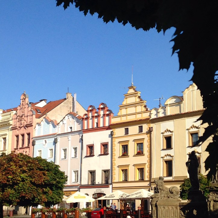 Walk the streets of Pardubice's old town with Tiny Expats - so many wonderful details, beautiful buildings, vibrant colours! Add Czech Republic to your bucket list!